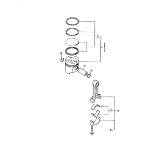 FIG 16. PISTON & CONNECTING ROD