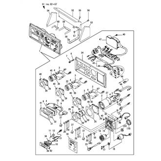 FIG 55. INSTRUMENT PANEL(4LH-UTZ,STZ)