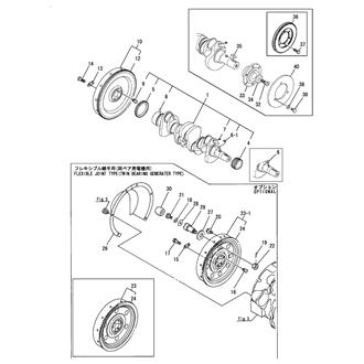 FIG 15. CRANKSHAFT & FLYWHEEL