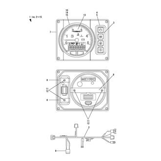 FIG 94. (79C)INSTRUMENT PANEL(B-TYPE/MEDALLION)(OPTIONAL)