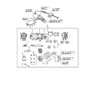 FIG 70. BILGE PUMP(OPTIONAL)(UP TO JULY,1992)