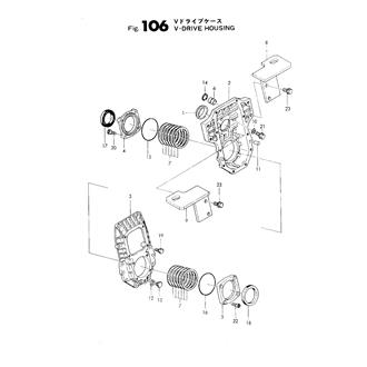 FIG 106. V-DRIVE HOUSING