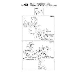 FIG 42. COOLING WATER LINE(OPTIONAL)
