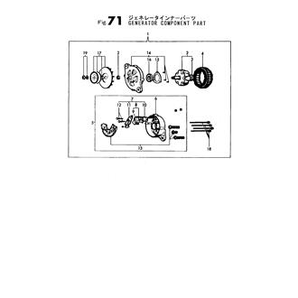 FIG 71. GENERATOR COMPONENT PART