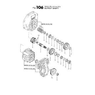 FIG 106. OUTPUT SHAFT