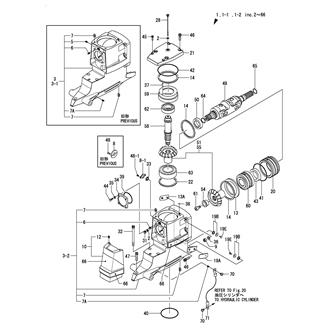 FIG 3. UPPER GEAR HOUSING(SZ251/R,-F)