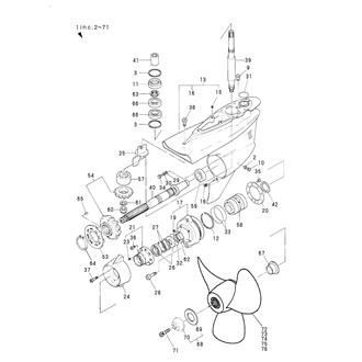 FIG 4. LOWER GEAR HOUSING