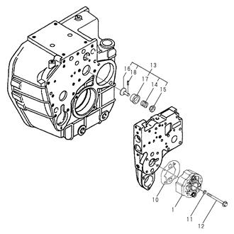 FIG 6. HYD. OIL PUMP & 2ND. REGULATING