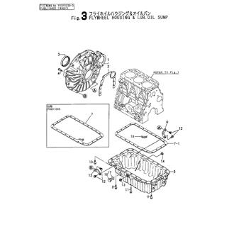 FIG 3. FLYWHEEL HOUSING&LUB. OIL SUMP