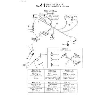 FIG 41. WIRE HARNESS & SENSOR