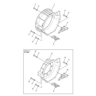 FIG 4. FLYWHEEL HOUSING