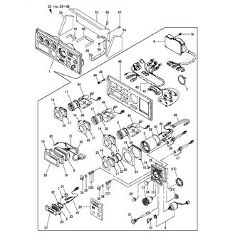 FIG 58. INSTRUMENT PANEL(D-TYPE)(6LP-DT/ST)