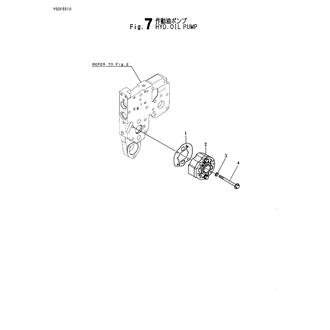 FIG 7. HYDRAULIC OIL PUMP