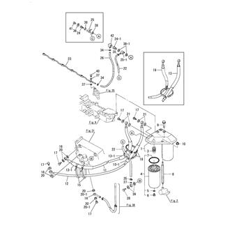 FIG 37. FUEL PIPE & FUEL STRAINER