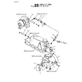 FIG 25. COOLING FRESH WATER PIPE