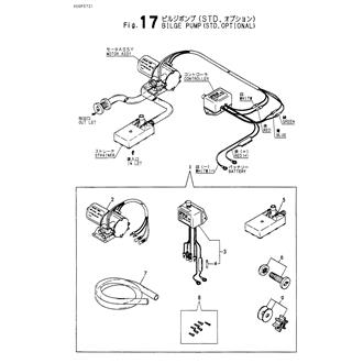 FIG 17. BILGE PUMP(STD,OPTIONAL)