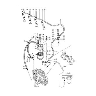 FIG 27. FUEL PIPE & FUEL STRAINER