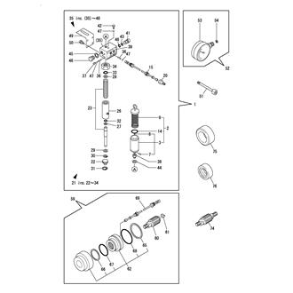 FIG 20. HYDRAULIC PUMP(F1) & PRESSURE GAUGE(F3)(OPTIONAL)