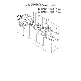 FIG 8. HYDRAULIC OIL PUMP(PREVIOUS)