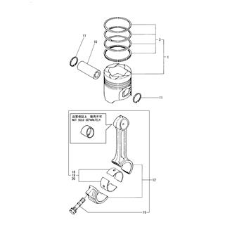 FIG 16. PISTON & CONNECTING ROD