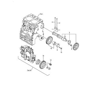 FIG 9. CAMSHAFT & DRIVING GEAR