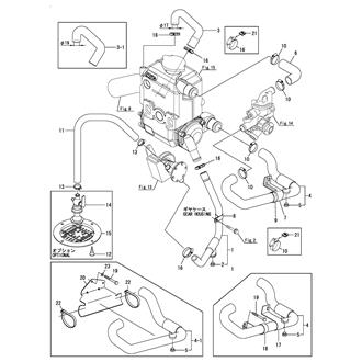 FIG 16. COOLING PIPE(SEA WATER)