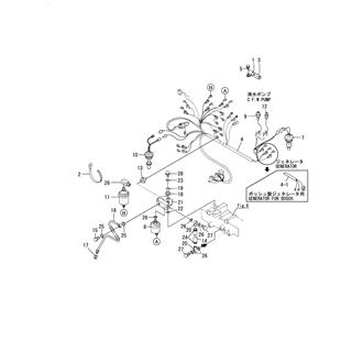 FIG 44. WIRE HARNESS & SENSOR(EARTH FLOAT TYPE)