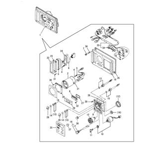 FIG 51. INSTRUMENT PANEL(B-TYPE)