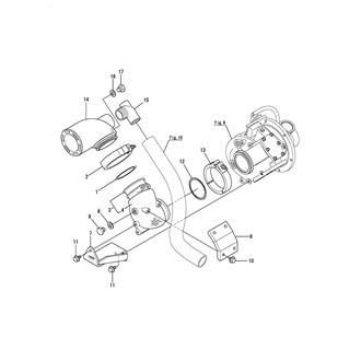 FIG 11. EXHAUST BEND(YAMAHA SPEC./OPTIONAL)