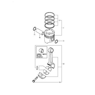 FIG 19. PISTON & CONNECTING ROD