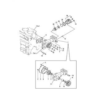 FIG 20. COOLING PUMP(FRESH WATER)