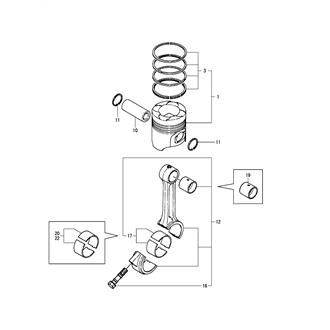 FIG 17. PISTON & CONNECTING ROD