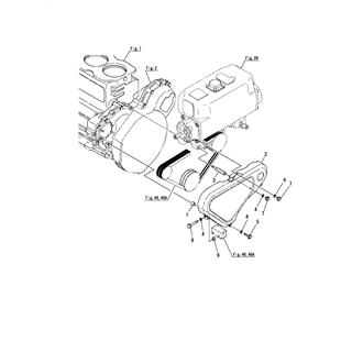 FIG 47. COVER(V-BELT)(TO E/#6929)