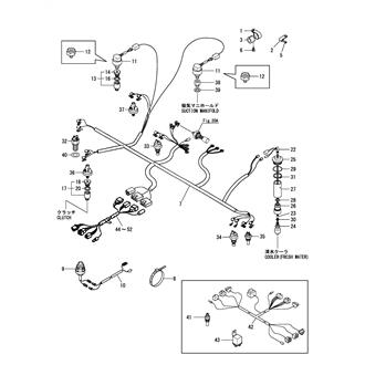 FIG 70. (48A)WIRE HARNESS & SENSOR(EARTH FLOAT TYPE)