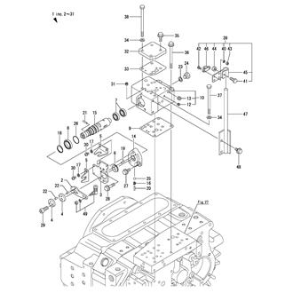 FIG 20. F/R CHANGEOVER VALVE(ELECTRONIC TROLLING SPEC)