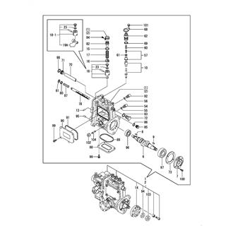 FIG 22. FUEL INJECTION PUMP