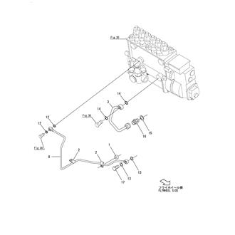 FIG 18. LUB. OIL PIPE(FUEL INJECTION PUMP)