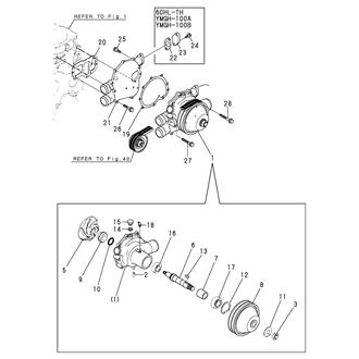 FIG 25. COOLING WATER PUMP