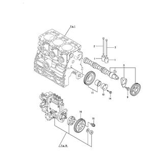 FIG 9. CAMSHAFT & DRIVING GEAR