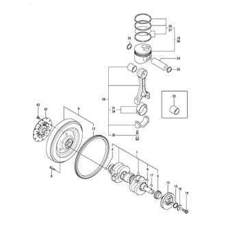 FIG 10. CRANKSHAFT & PISTON