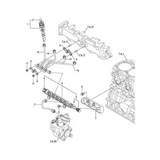 FIG 31. FUEL INJECTION VALVE & FUEL INJECTION PIPE