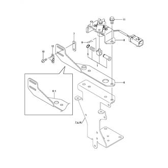 FIG 57. (54A)SENSOR(THROTTLE)(FOR A15, B25, C35 PANEL)