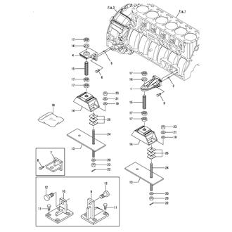 FIG 6. MOUNTING FOOT(SHOCK ABSOBER)