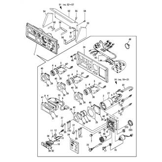 FIG 56. INSTRUMENT PANEL(D-TYPE)(12V)