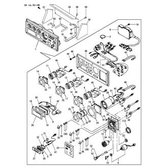 FIG 55. INSTRUMENT PANEL(D-TYPE)(6LP-WSTZY)