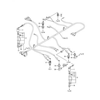 FIG 121. SENSOR(EARTH TYPE)(SEPARATE TYPE KEEL COOLER SPEC.)