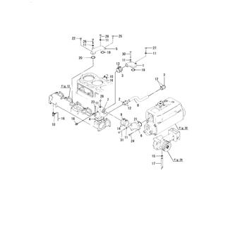 FIG 34. COOLING PIPE(FRESH WATER)(6CHE3)