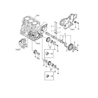 FIG 17. CAMSHAFT & DRIVING GEAR