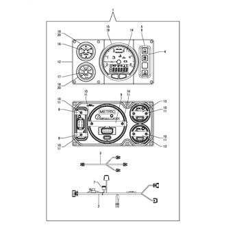 FIG 55. INSTRUMENT PANEL(C35)(MEDALLION)