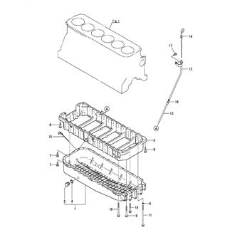 FIG 4. OIL SUMP & DIPSTICK